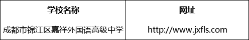 成都市錦江區(qū)嘉祥外國(guó)語(yǔ)高級(jí)中學(xué)網(wǎng)址是什么？
