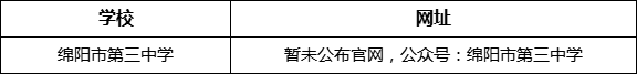 綿陽(yáng)市第三中學(xué)網(wǎng)址是什么？